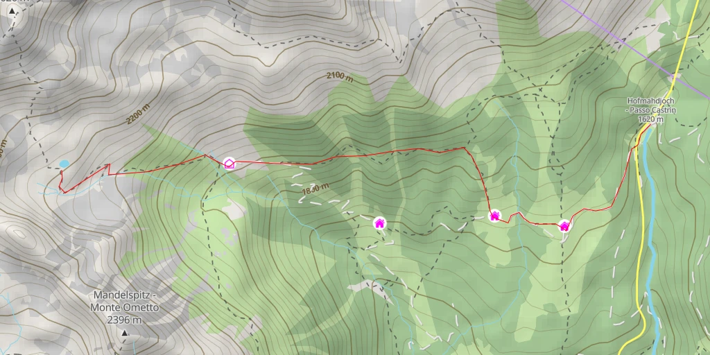 Carte de l'itinéraire :  19B