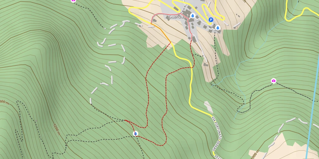 Map of the trail for SP220