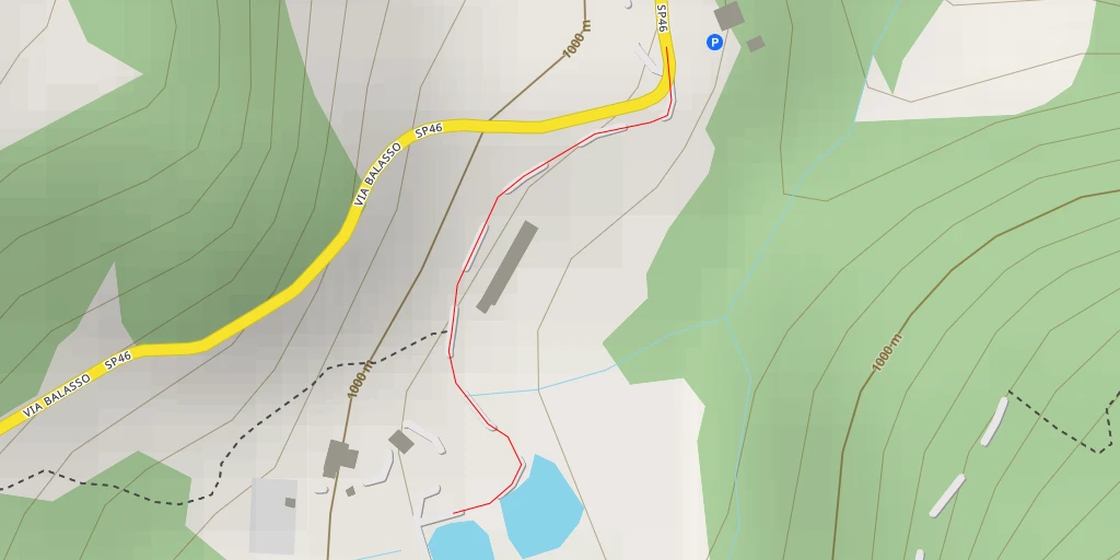 Map of the trail for Sentiero dell'Emmele - Sentiero dell'Emmele