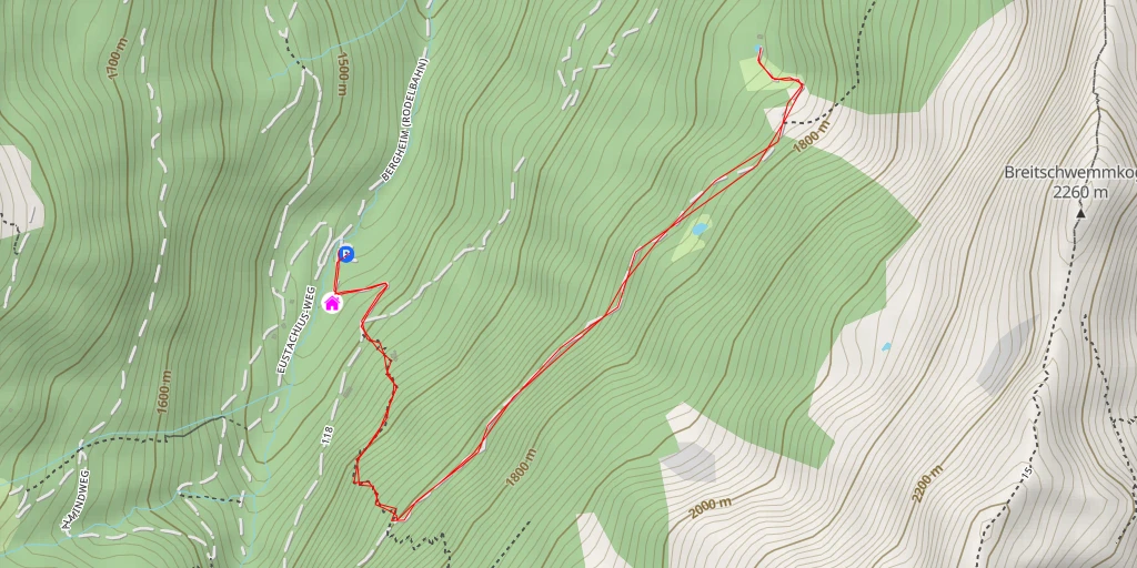 Map of the trail for 6181