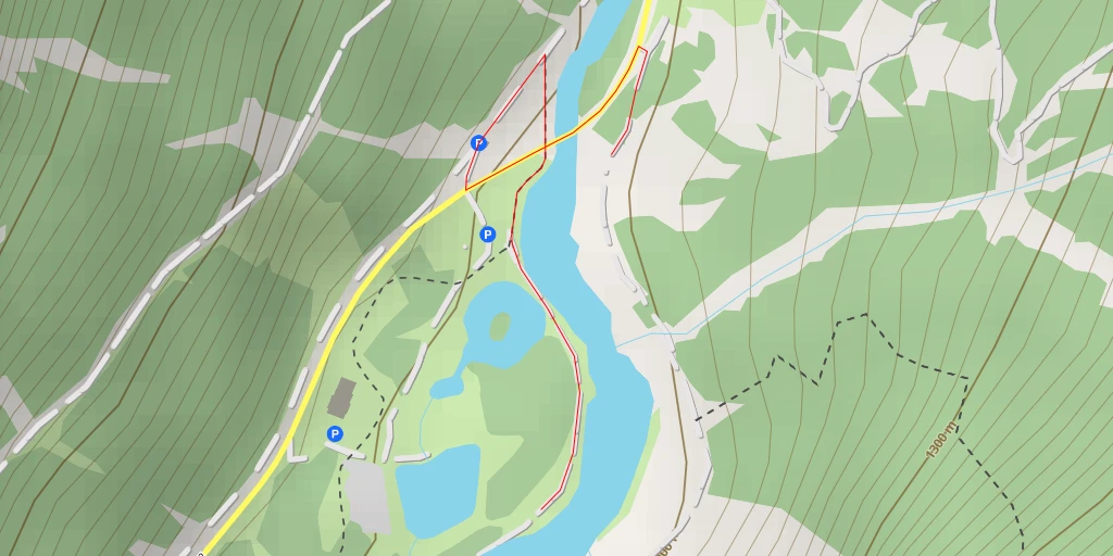 Map of the trail for Stubai Radweg