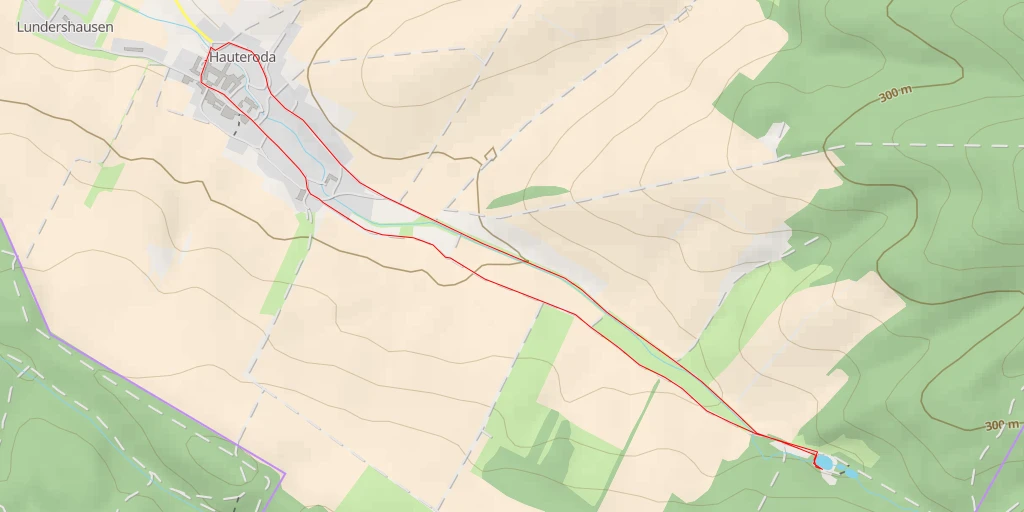 Map of the trail for Pfingstflecken - Galgental - An der Schmücke