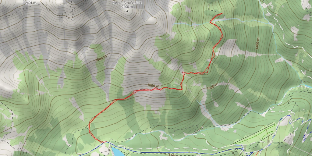 Map of the trail for AI