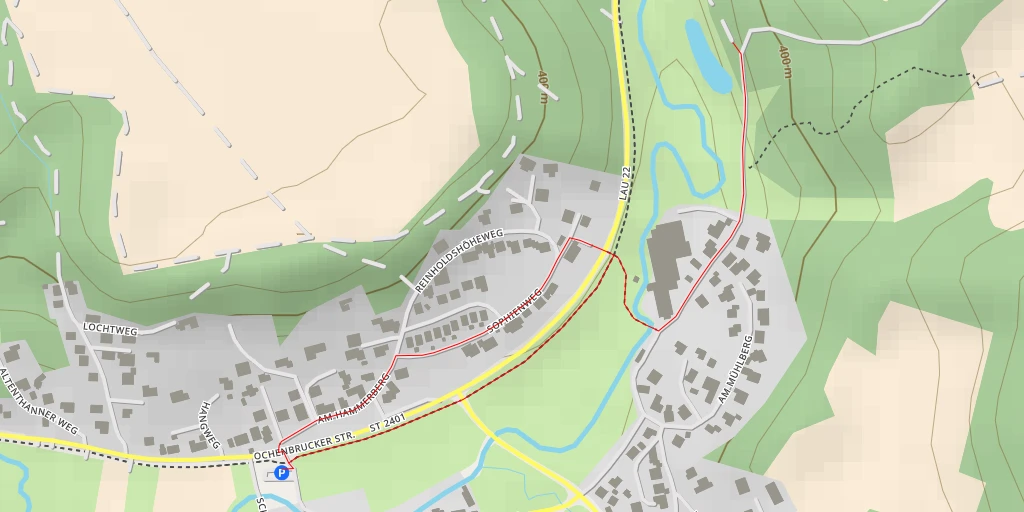 Map of the trail for 