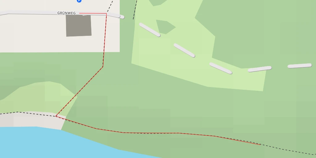 Map of the trail for Leitnerweiher