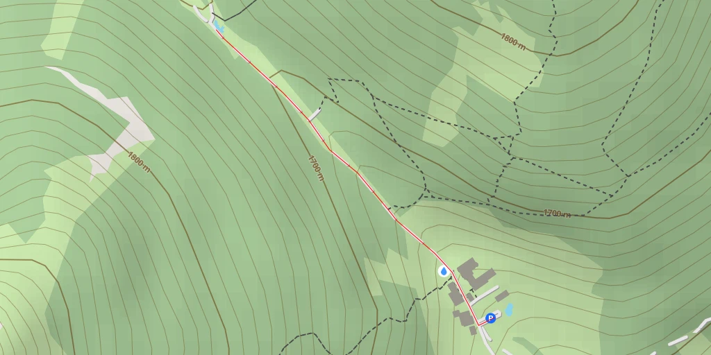 Carte de l'itinéraire :  Pilgerweg - Pilgerweg