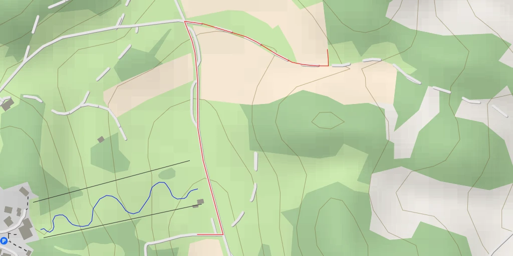 Map of the trail for AI - Hohenstein - Kirchensittenbach