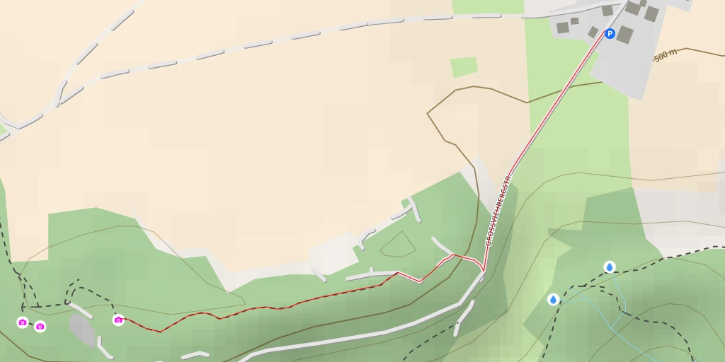 Map of the trail for AI - Kalorienweg Tafel 5 - Hersbruck