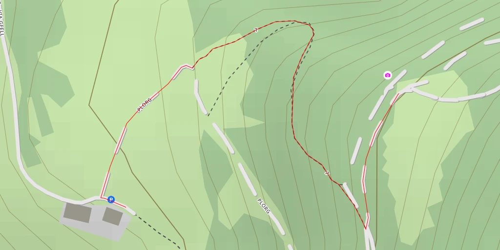 Map of the trail for Trinkwasserversorgungsanlage Völser Aicha - Völs am Schlern - Fiè allo Sciliar