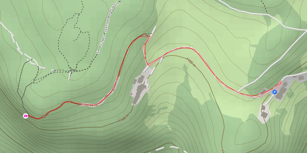 Carte de l'itinéraire :  Königswarte