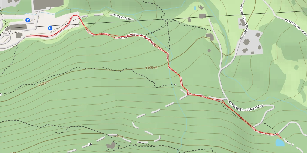 Map of the trail for 1 - 1 - Kastelruth - Castelrotto