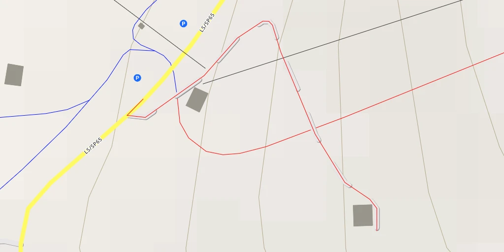 Carte de l'itinéraire :  Beschneiungsteich Skilift Rosengarten - 1A - Sentiero delle Perle - Perlenweg