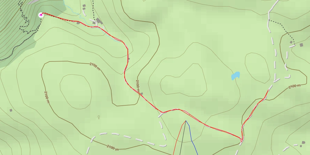 Carte de l'itinéraire :  Compatsch - Kastelruth - Castelrotto