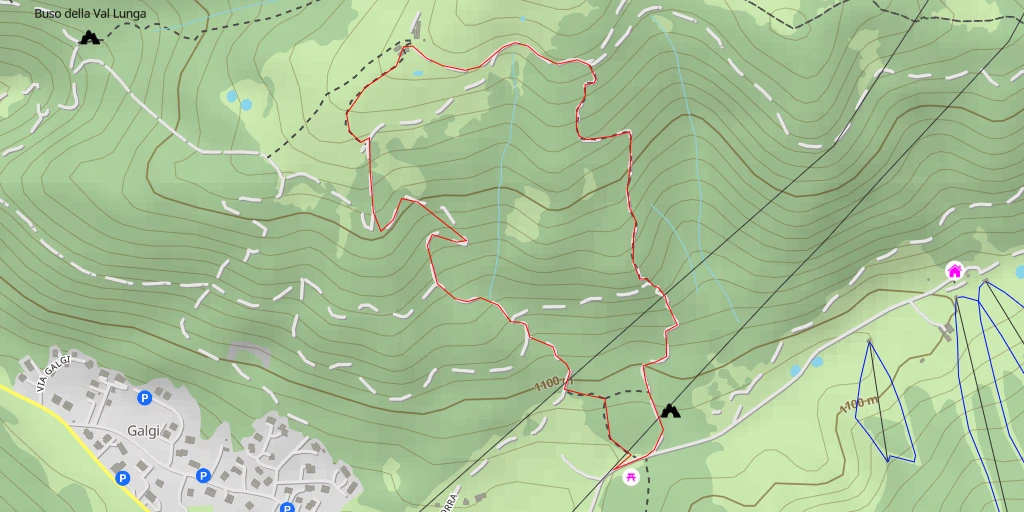 Map of the trail for Taborra - Taborra