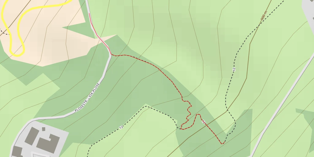 Map of the trail for 12