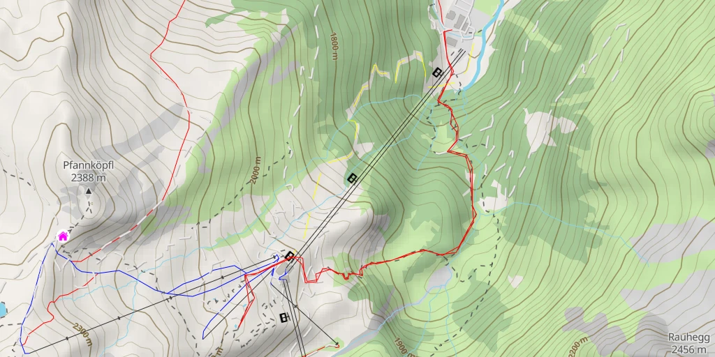 Map of the trail for Rundwanderweg Sommerberg