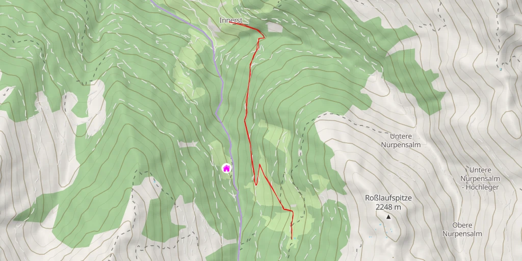 Map of the trail for Bettlerweg - Bettlerweg