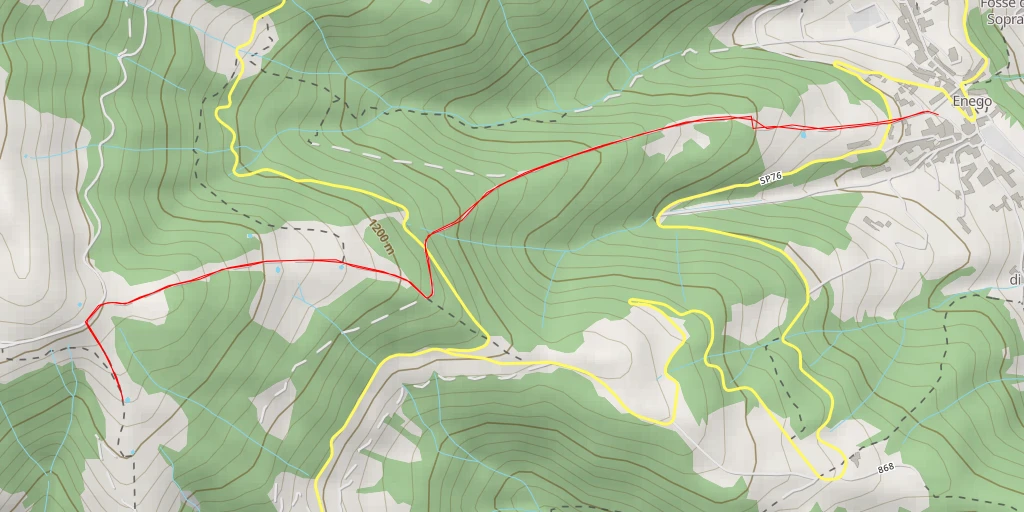 Map of the trail for 