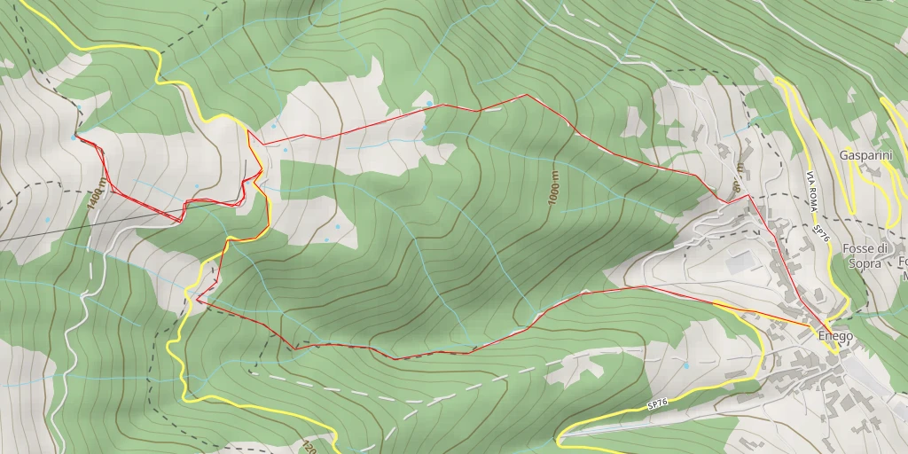 Map of the trail for 