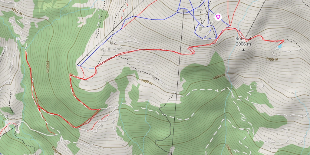 Map of the trail for 