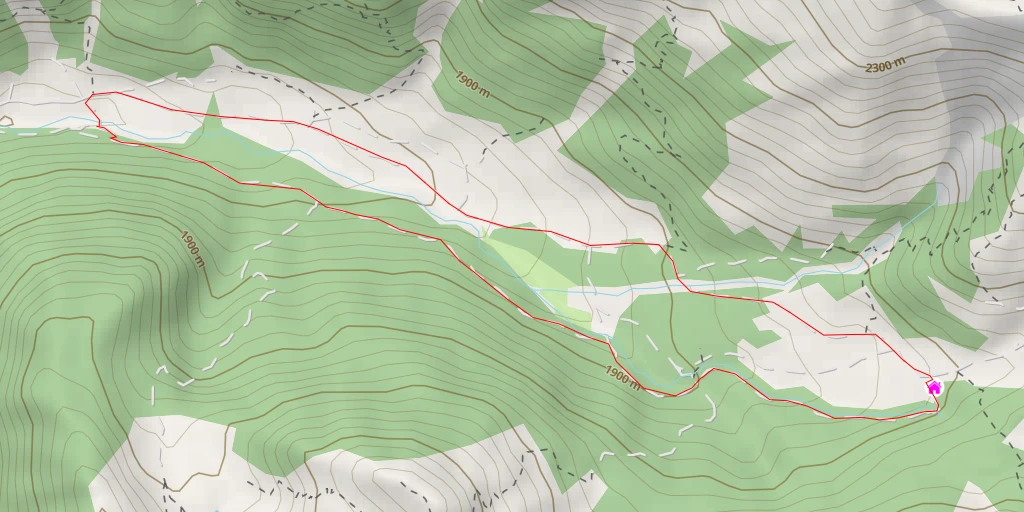 Carte de l'itinéraire :  Strada di Rusci - Strada di Rusci