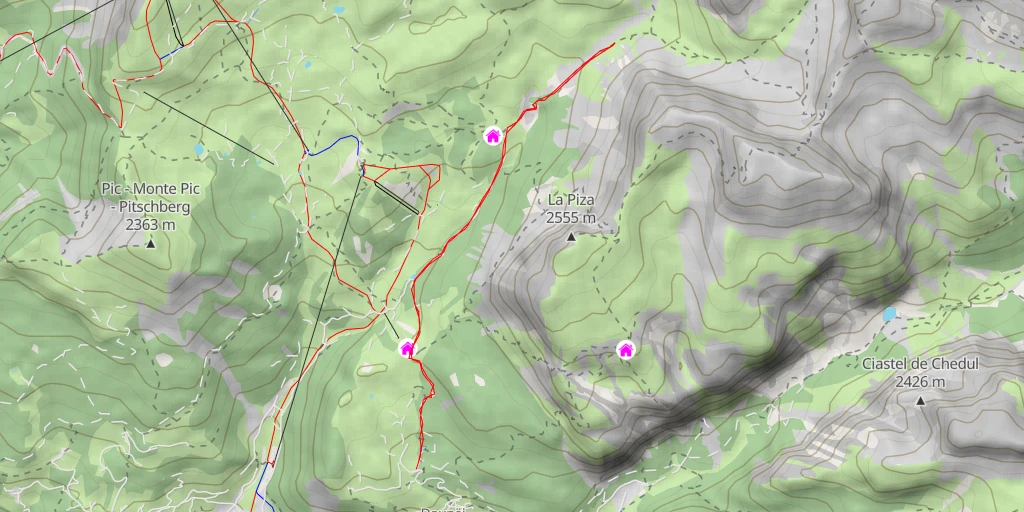 Map of the trail for 17