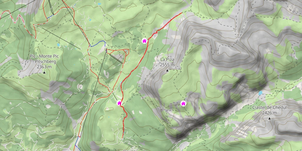 Map of the trail for 17