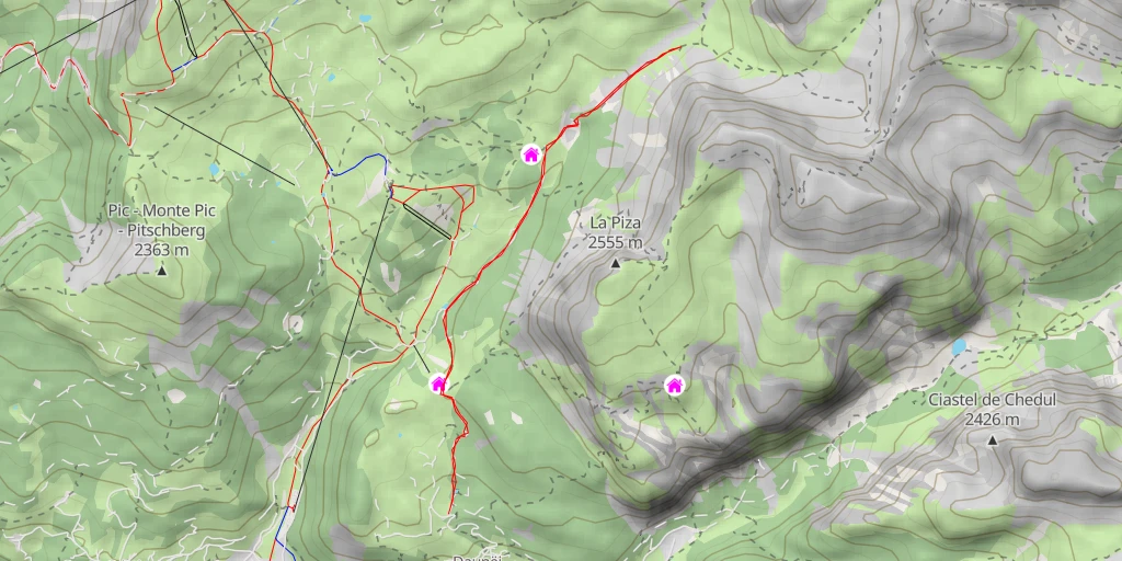 Map of the trail for 17