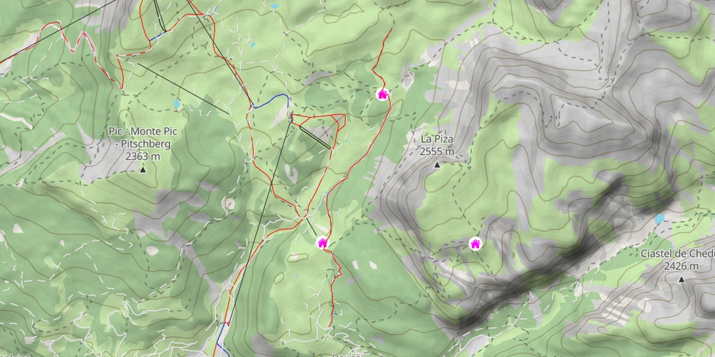 Map of the trail for Ricordo Di Nicola Berini , Giovanni Berini - 2