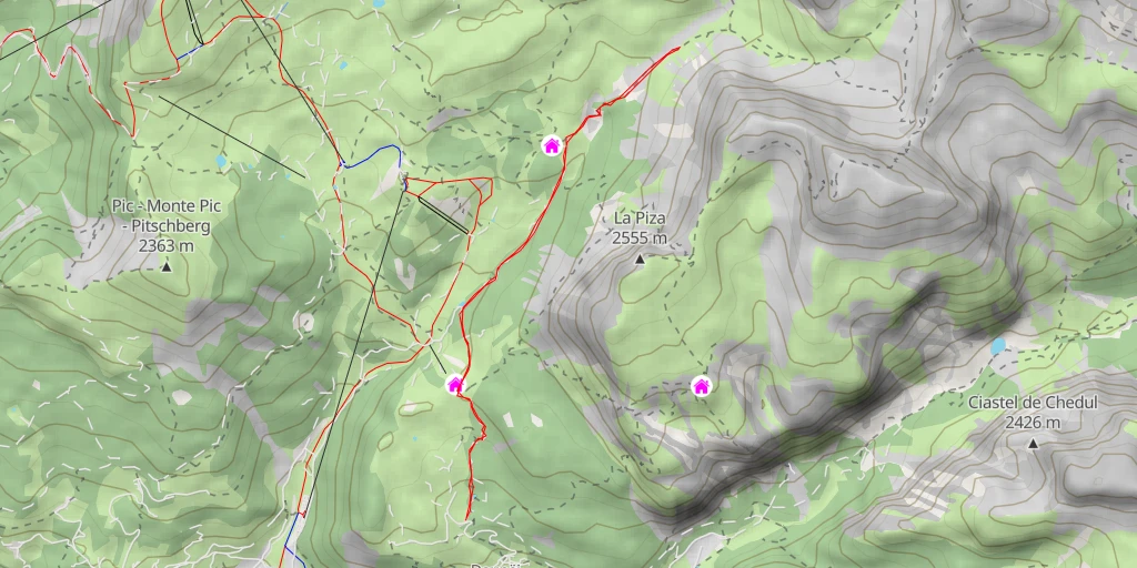 Map of the trail for 17