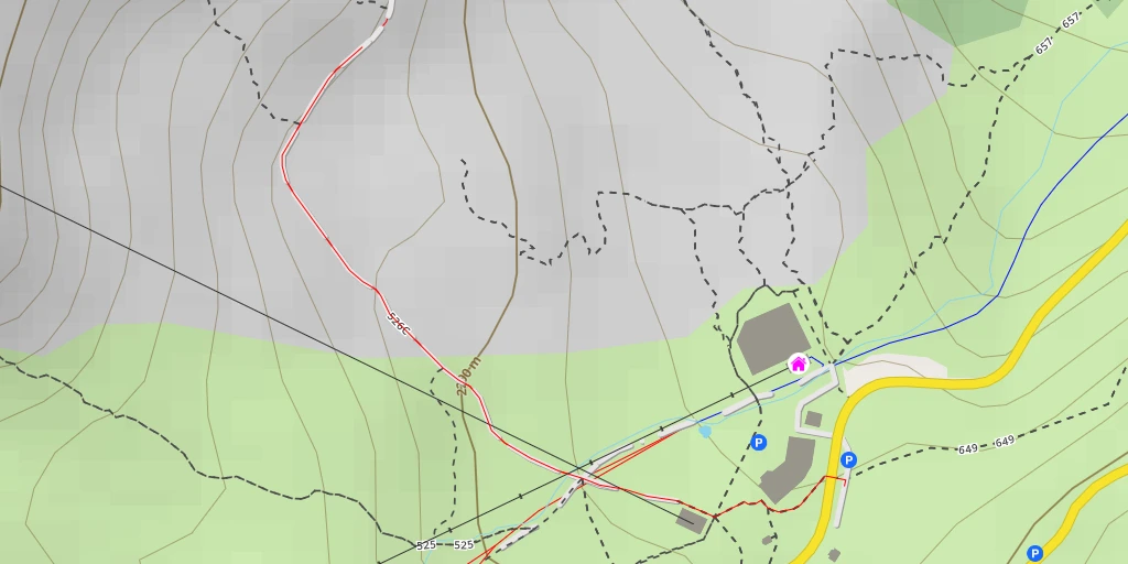 Carte de l'itinéraire :  Sasso Spaccato