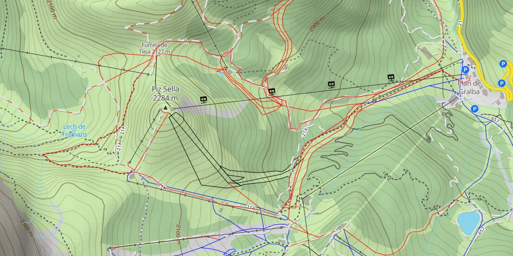 Map of the trail for 526A - 526A