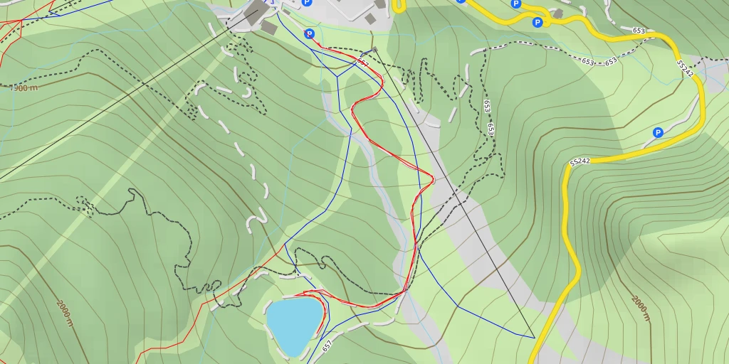 Map of the trail for Family Line - Family Line