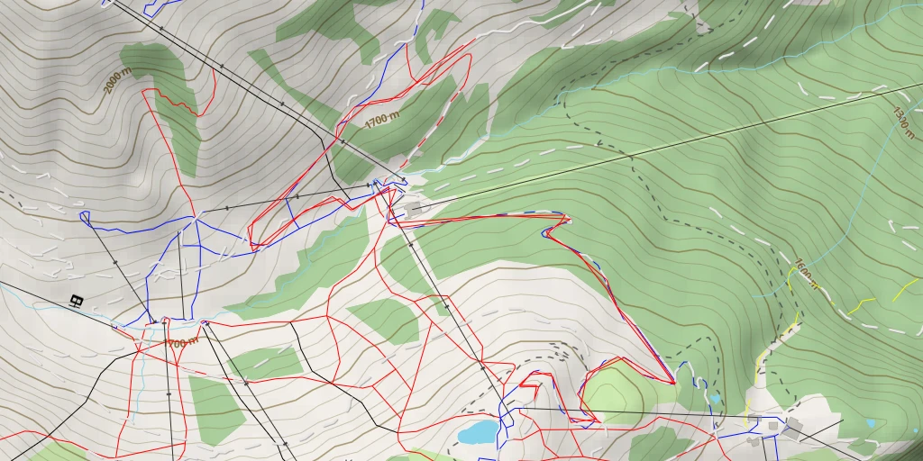 Map of the trail for Almdudler Höllenritt