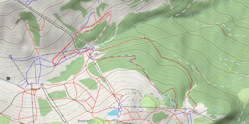 Map of the trail for 