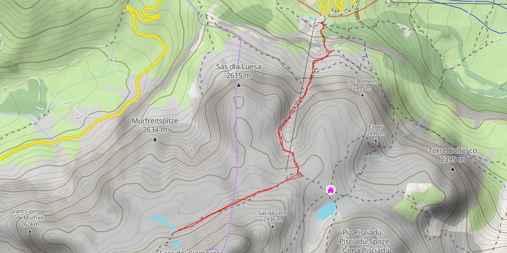 Map of the trail for 677 - SENTIERO CHIUSO - 677 - SENTIERO CHIUSO