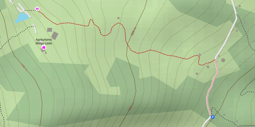 Map of the trail for Sa Casiéra