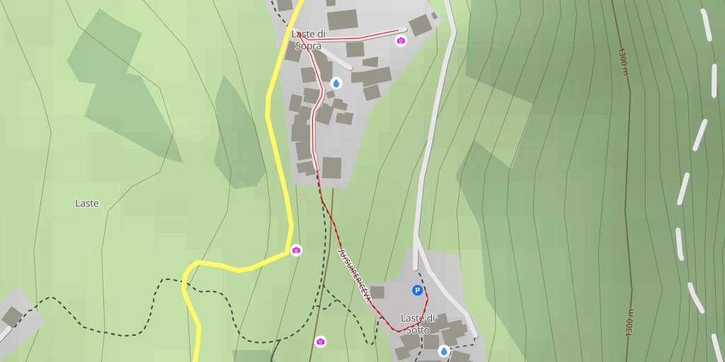 Map of the trail for SP35