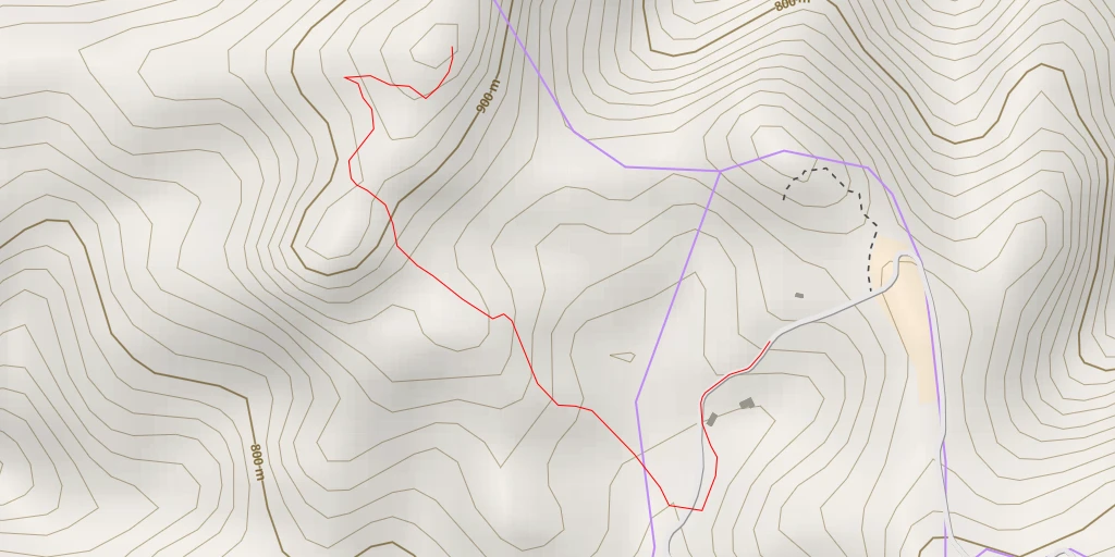 Map of the trail for Borobudur Highlands - Gardu Pandang Kebun Teh