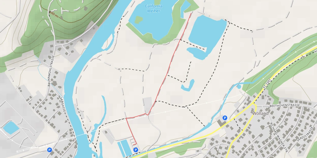 Map of the trail for 