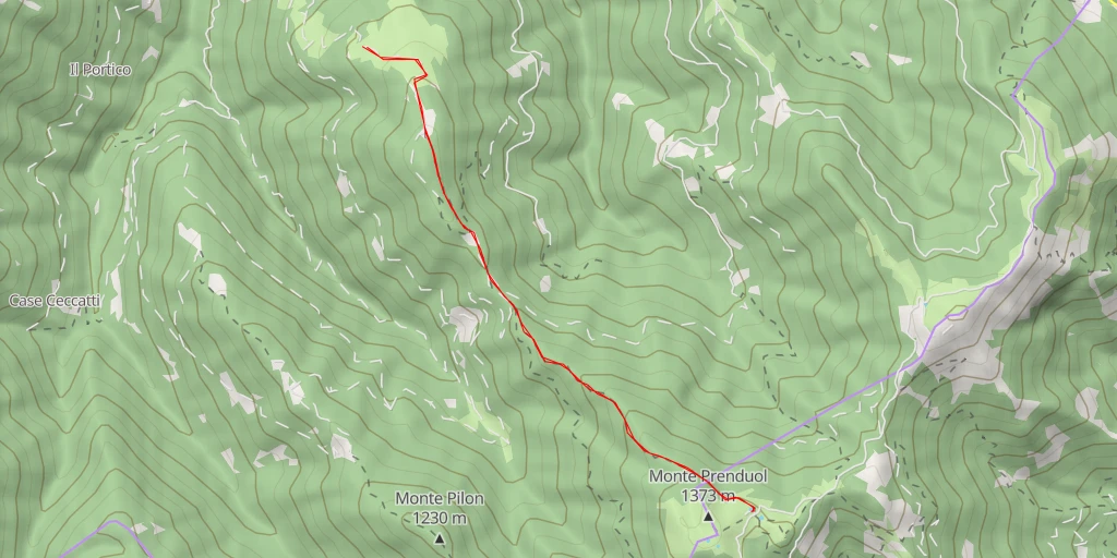 Map of the trail for 