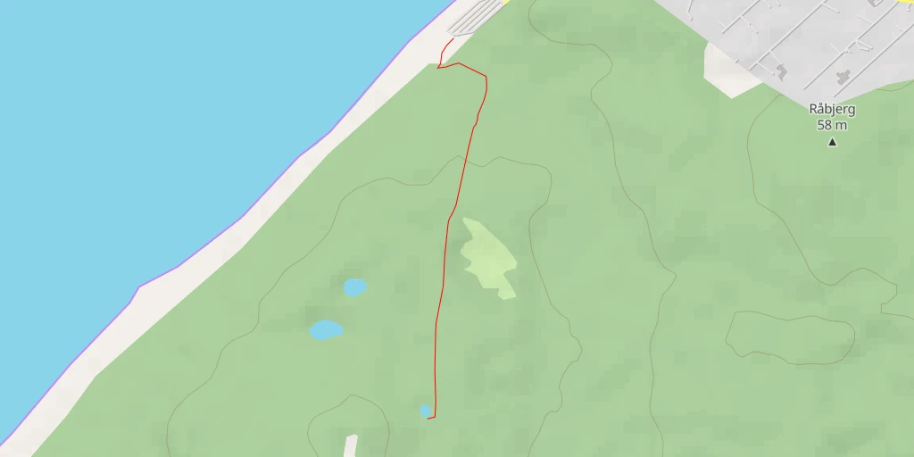 Map of the trail for Stængehagevej - Stængehagevej