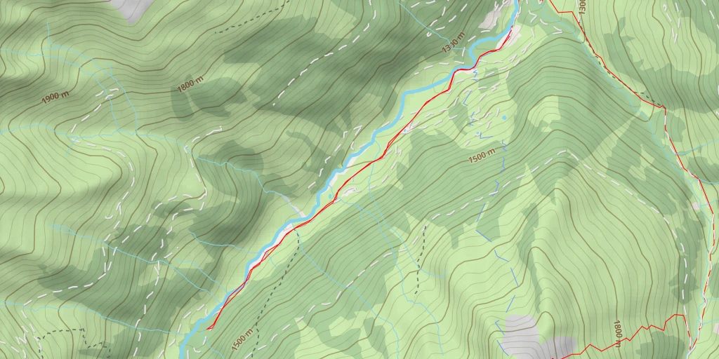 Map of the trail for Bärentalstraße - Bärentalstraße