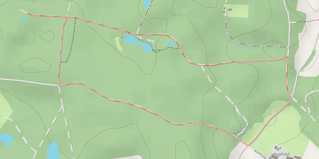 Map of the trail for St 2086