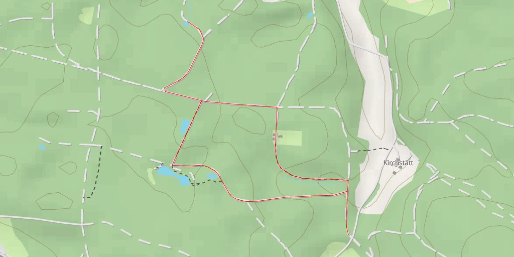 Map of the trail for St 2086