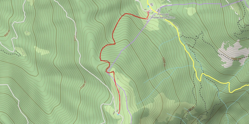 Map of the trail for 