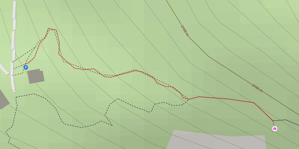 Map of the trail for 34 Dolomitenhöhenweg Nr. 3 - 34 Alta Via delle Dolomiti 3 - Toblach - Dobbiaco