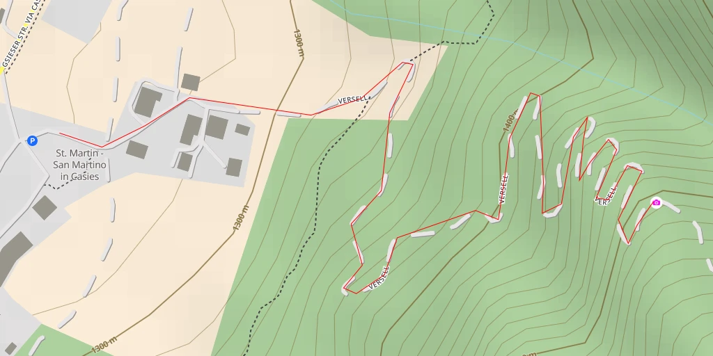 Map of the trail for Sunnenwentegge