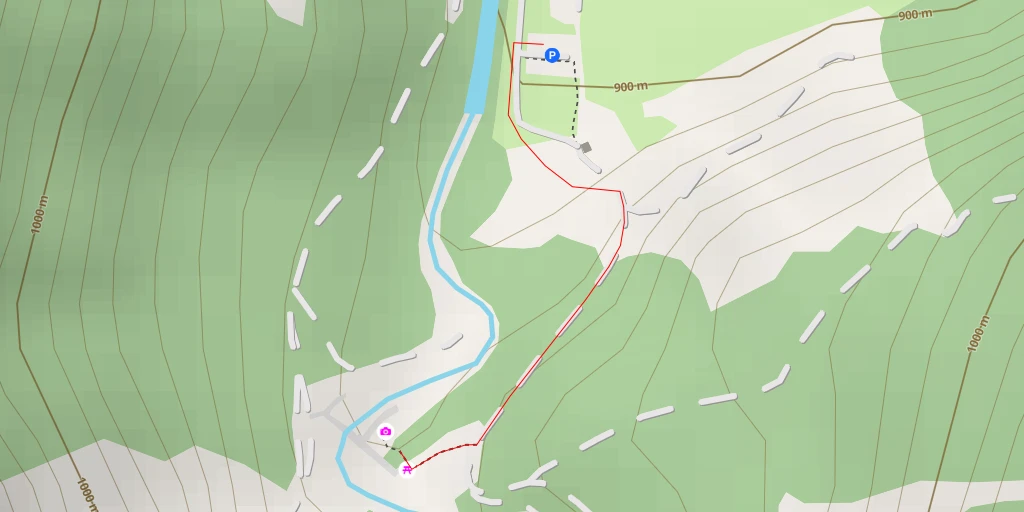 Map of the trail for Mittergasse