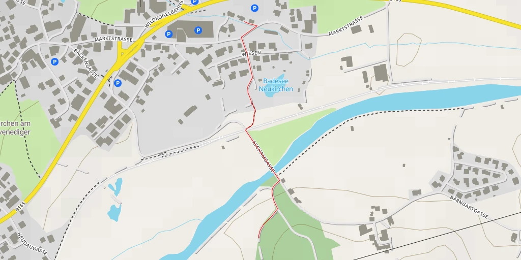 Map of the trail for Preimis - Aschamgasse